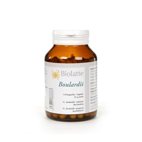 Biolatte Boulardii capsules N60 24g @ Natural and organic products.